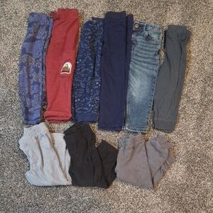 OshKosh B'gosh Kids Leggings Set - Red, Blue, Gray, Black